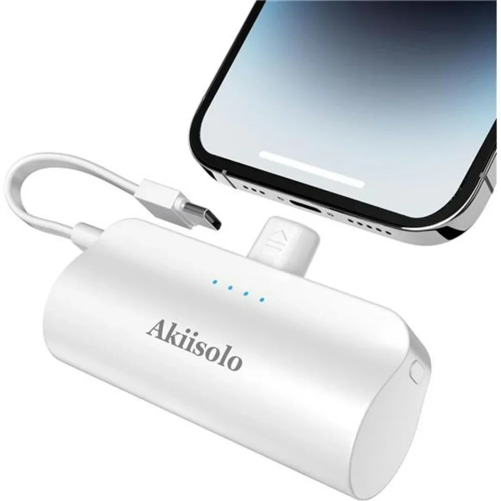 Mini Portable Charger Power Bank Fast Charging Battery Pack for iPhone and AirPo